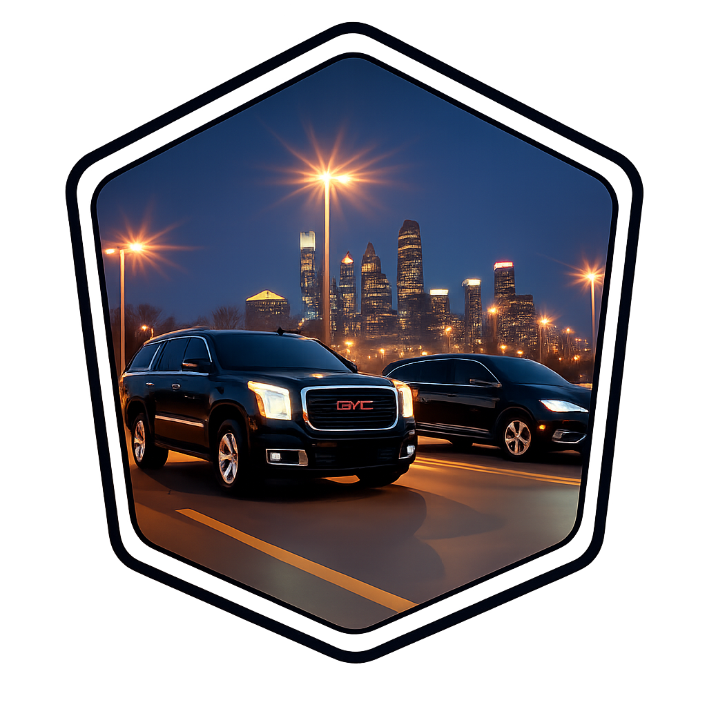 Classic City Transportation fleet including GMC Yukon SUV and Chrysler Pacifica serving Athens Georgia airport transportation